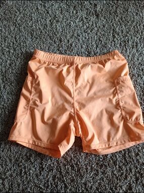 Baleaf Peach/Light Orange Women's Active Shorts
